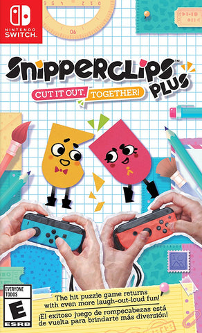 Snipperclips Plus: Cut it out, Together! (Nintendo Switch) - GameShop Malaysia