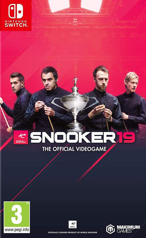 Snooker 19 The Official Video Game (Nintendo Switch) - GameShop Malaysia