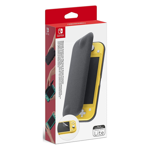 Nintendo Switch Lite Flip Cover and Screen Protector - GameShop Malaysia