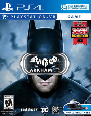 Batman Arkham VR (PS4) - GameShop Malaysia