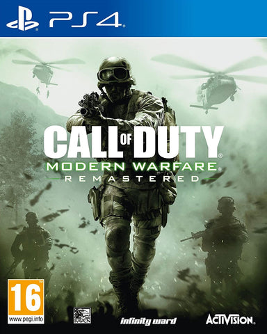 Call of Duty Modern Warfare Remastered (PS4) - GameShop Malaysia