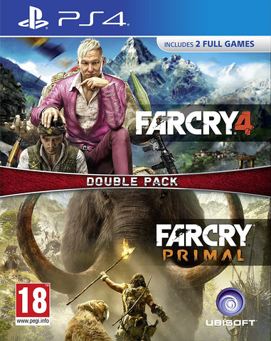 Far Cry 4 and Far Cry Primal Double Pack (PS4) - GameShop Malaysia