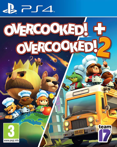 Overcooked! + Overcooked! 2 Double Pack (PS4) - GameShop Malaysia