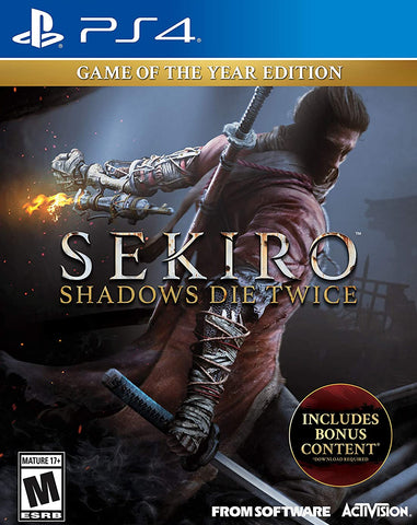 Sekiro Shadows Die Twice Game of the Year Edition (PS4) - GameShop Malaysia