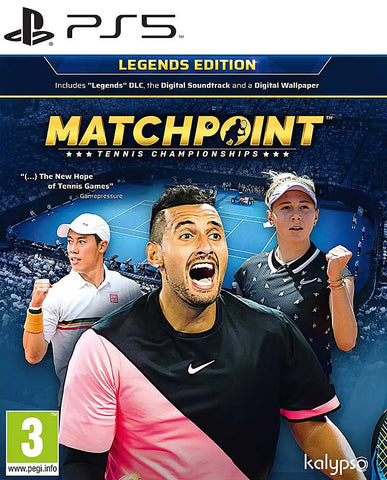 Matchpoint Tennis Championships Legends Edition (PS5) - GameShop Malaysia