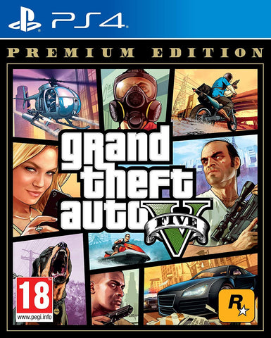 Grand Theft Auto V Premium Edition (PS4/Asia) - GameShop Malaysia