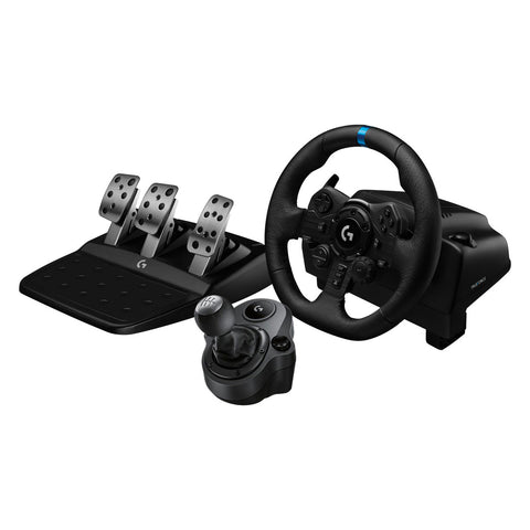 Logitech G923 Racing Wheel with Shifter Bundle for PS4, PS5 and PC - GameShop Malaysia