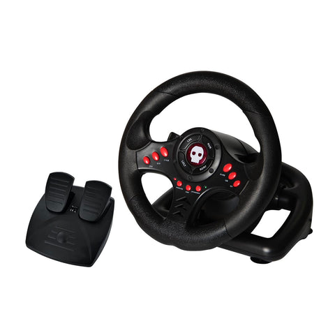 Numskull Multi Format Steering Wheel for PC, PS3, PS4, Xbox One - GameShop Malaysia