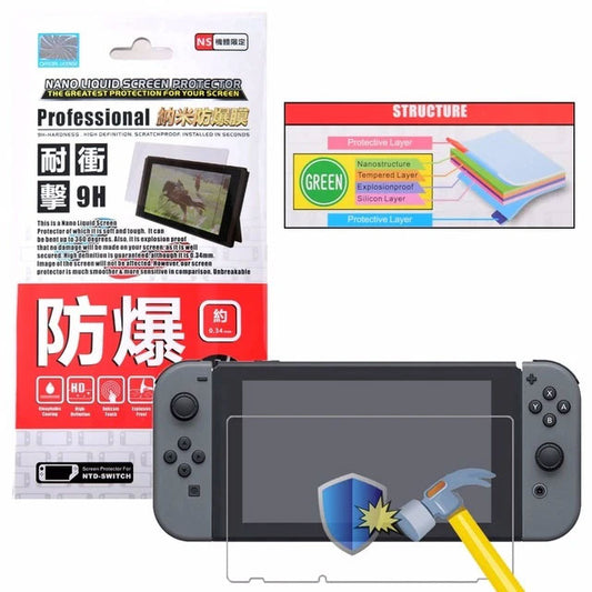 Project Design Nano 9H Screen Protector for Nintendo Switch - GameShop Malaysia