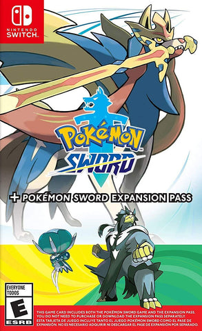 Pokemon Sword + Pokemon Sword Expansion Pass (Nintendo Switch) - GameShop Malaysia