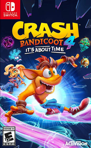 Crash Bandicoot 4 It's About Time (Nintendo Switch) - GameShop Malaysia