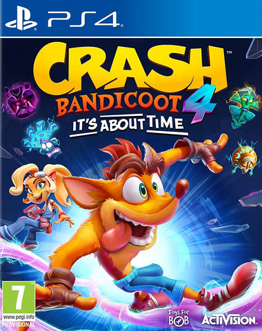 Crash Bandicoot 4 It's About Time (PS4) - GameShop Malaysia