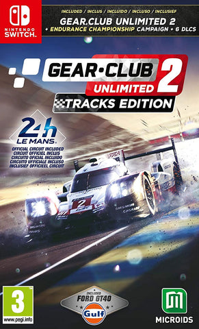 Gear Club Unlimited 2 Tracks Edition (Nintendo Switch) - GameShop Malaysia