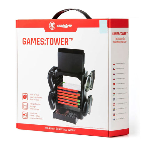 Snakebyte Games Tower for Nintendo Switch - GameShop Malaysia