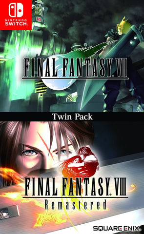 Final Fantasy VII & Final Fantasy VIII Remastered Twin Pack (Switch) - GameShop Malaysia