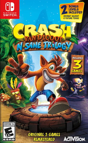 Crash Bandicoot N-Sane Trilogy (Nintendo Switch) - GameShop Malaysia