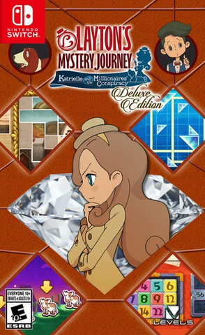 Layton's Mystery Journey: Katrielle And The Millionaires' Conspiracy Deluxe Edition (Switch) - GameShop Malaysia