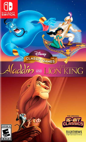 Disney Classic Games: Aladdin And The Lion King (Switch) - GameShop Malaysia