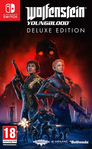 Wolfenstein: Youngblood Deluxe Edition (Switch) - Code in a Box - GameShop Malaysia
