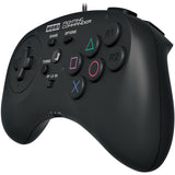 Hori Fighting Commander for PlayStation 3 & 4 Black - GameShop Malaysia