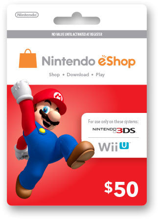 Nintendo eShop Prepaid Card USD50 - Digital Download - GameShop Malaysia