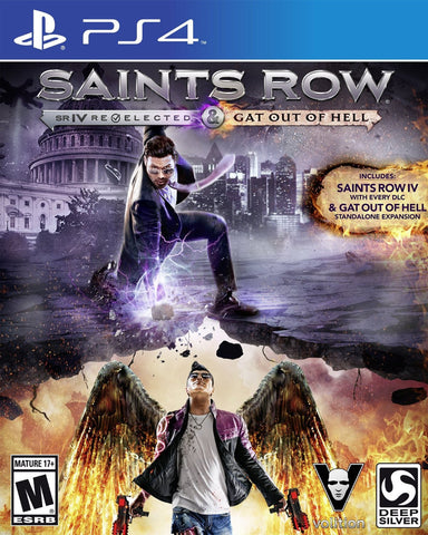 Saints Row IV: Re-Elected + Gat out of Hell (PS4) - GameShop Malaysia