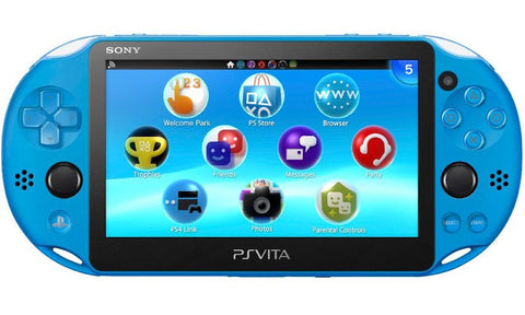 Sony PlayStation Vita Slim Console 2006 Aqua Blue - GameShop Malaysia